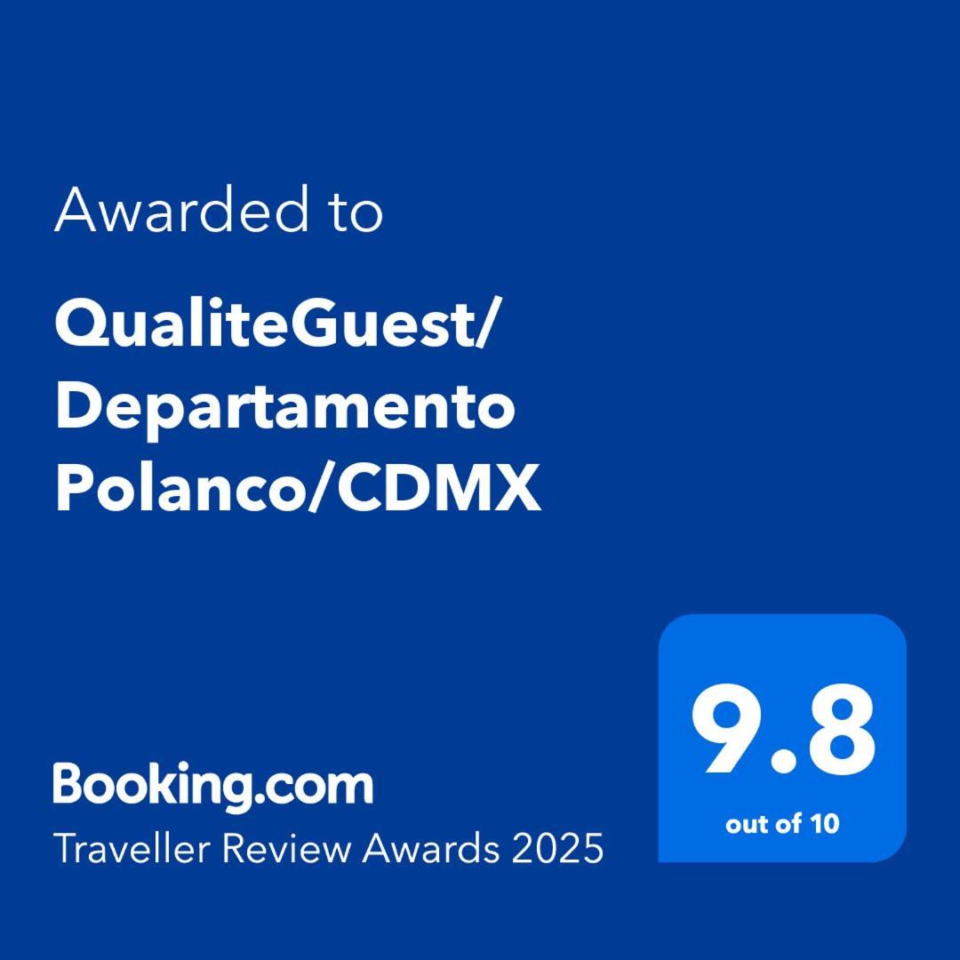 Qualiteguest/ Departamento Polanco/Cdmx Apartamento Cidade do México Exterior foto